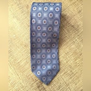 Robert Talbots Men’s silk light blue print